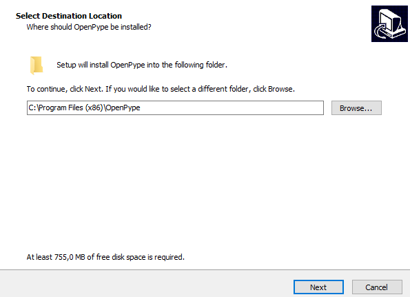 Windows installation