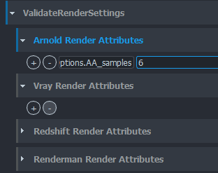 Settings example