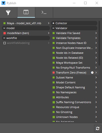 Failed Model Validator