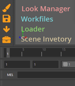 Maya - shortcut icons
