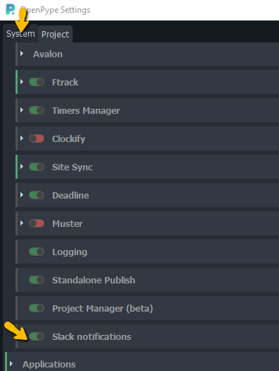 Configure module