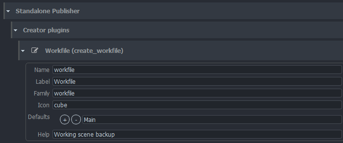 example of creator plugin
