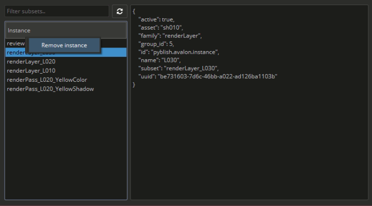 subsetmanager