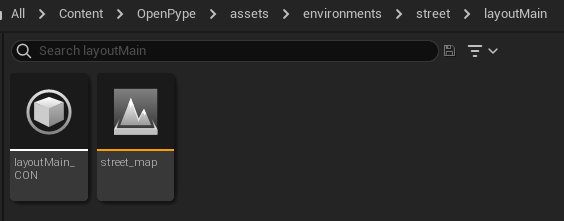 Unreal Layout Loading No Sequence